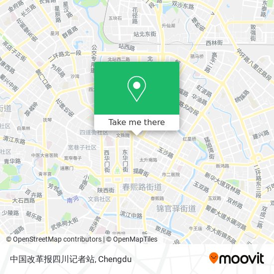 中国改革报四川记者站 map
