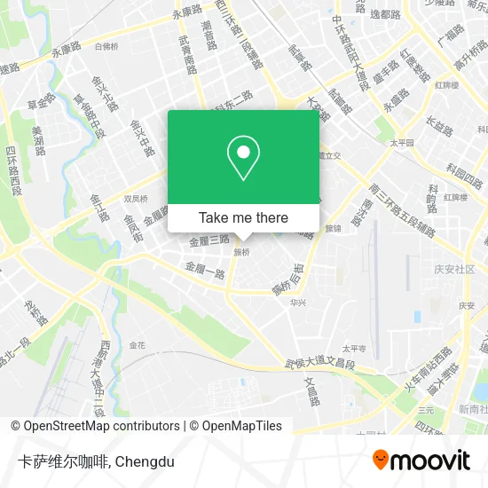 卡萨维尔咖啡 map