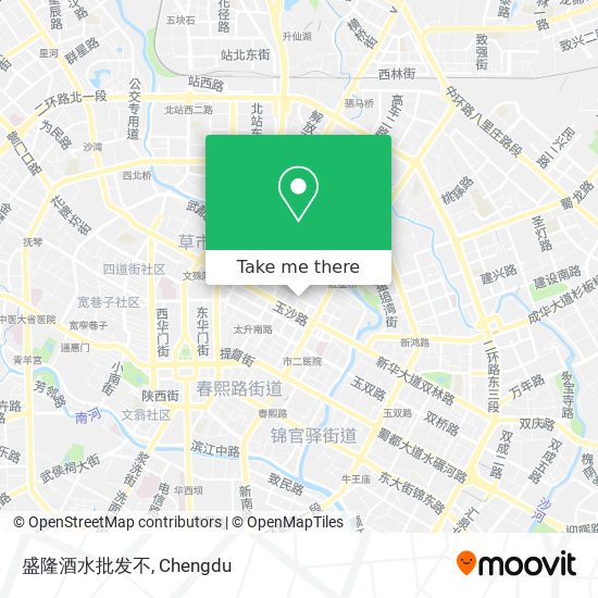 盛隆酒水批发不 map