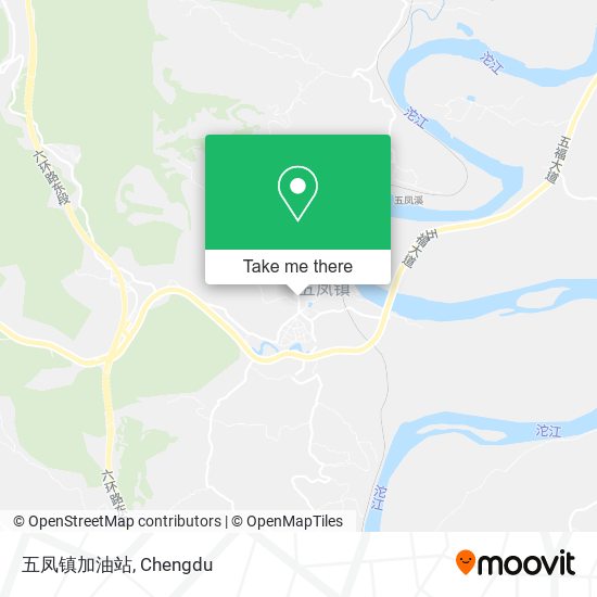 五凤镇加油站 map