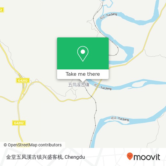 金堂五凤溪古镇兴盛客栈 map