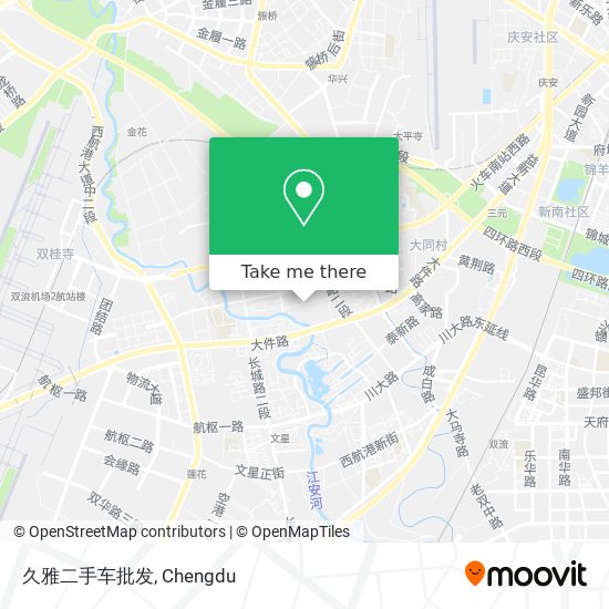 久雅二手车批发 map