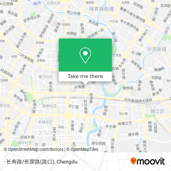 长寿路/长荣路(路口) map
