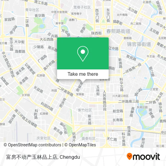 富房不动产玉林品上店 map