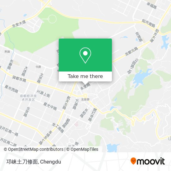 邛崃土刀修面 map