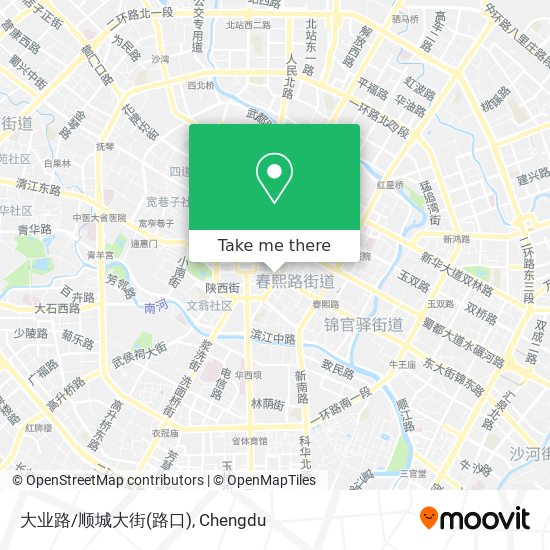 大业路/顺城大街(路口) map