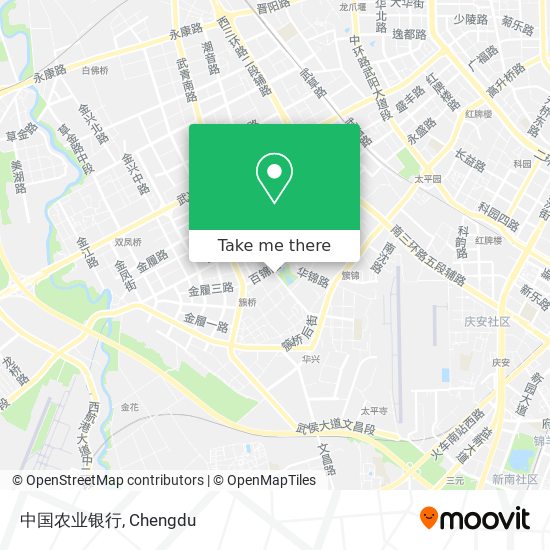 中国农业银行 map