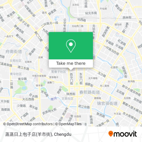 蒸蒸日上包子店(羊市街) map