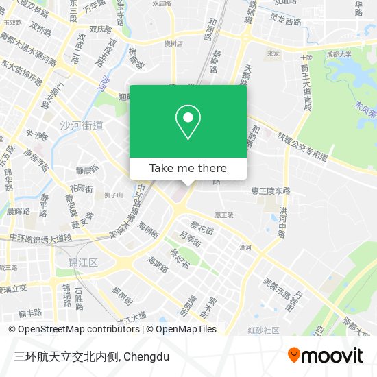 三环航天立交北内侧 map