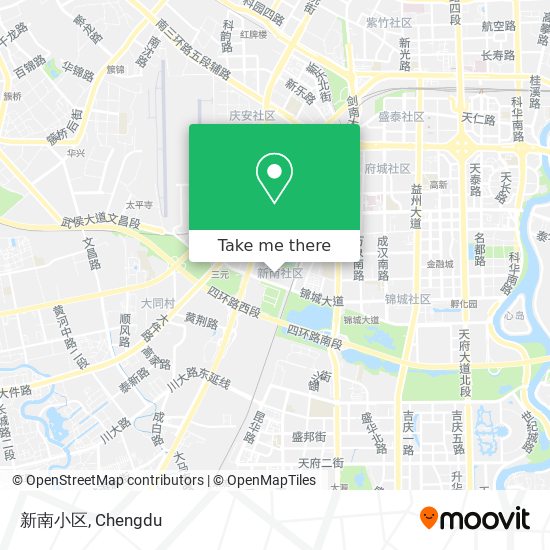 新南小区 map