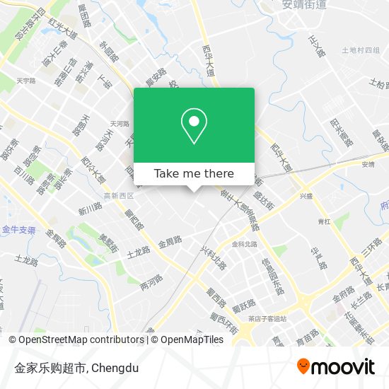 金家乐购超市 map