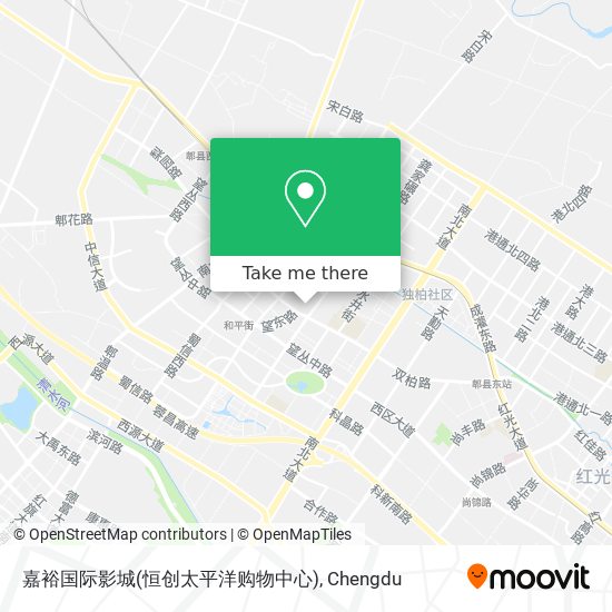 嘉裕国际影城(恒创太平洋购物中心) map