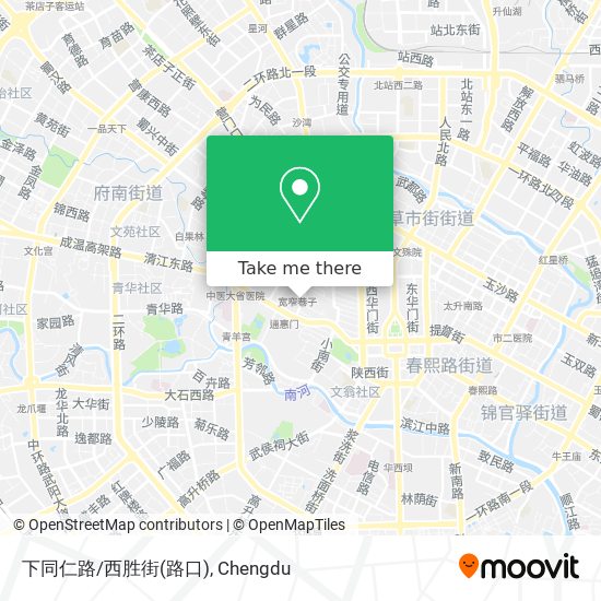 下同仁路/西胜街(路口) map