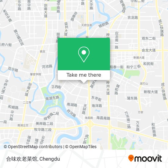 合味欢老菜馆 map