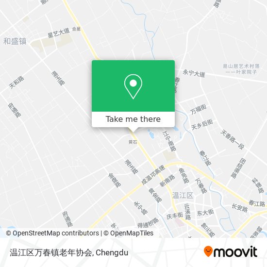 温江区万春镇老年协会 map