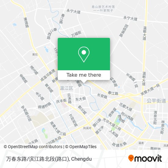 万春东路/滨江路北段(路口) map