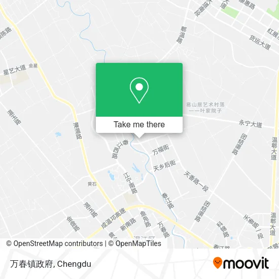 万春镇政府 map