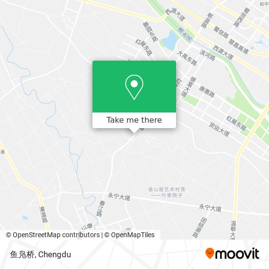 鱼凫桥 map