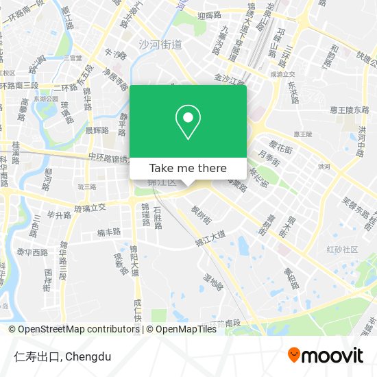 仁寿出口 map