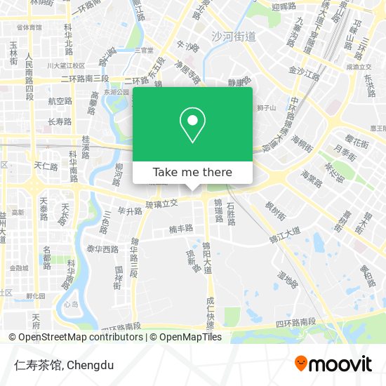 仁寿茶馆 map