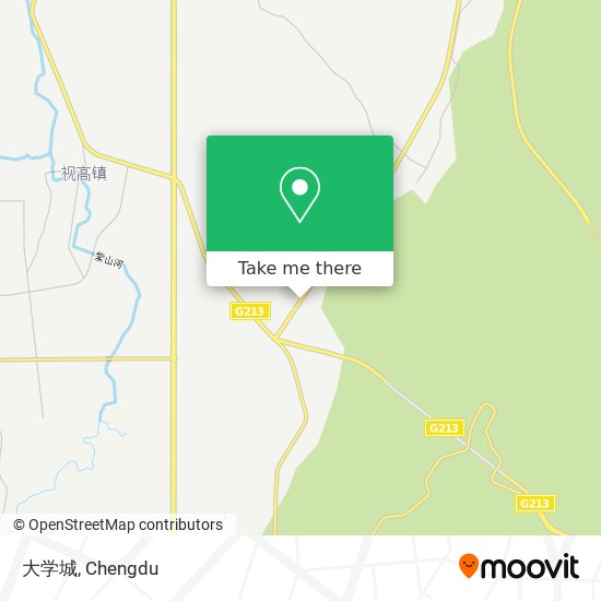 大学城 map