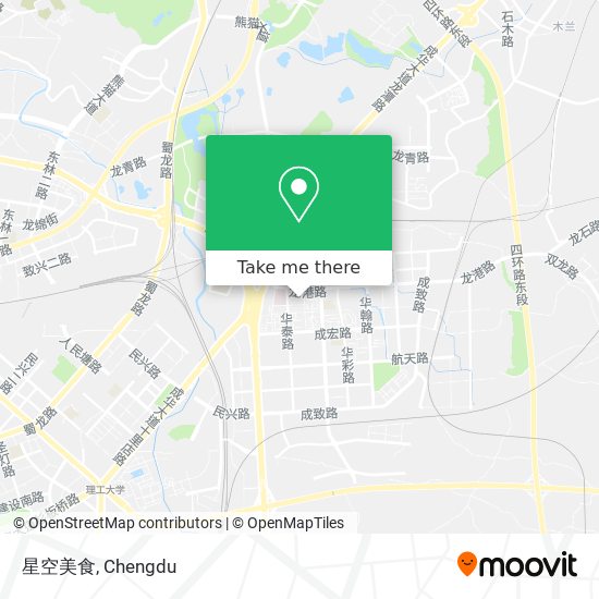 星空美食 map
