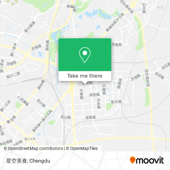 星空美食 map