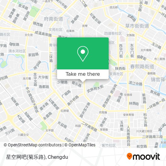 星空网吧(菊乐路) map