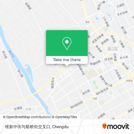 维新中街与新桥街交叉口 map