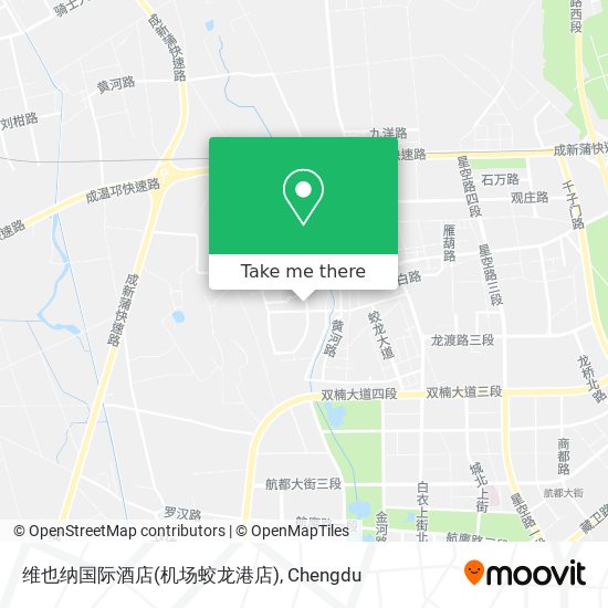 维也纳国际酒店(机场蛟龙港店) map