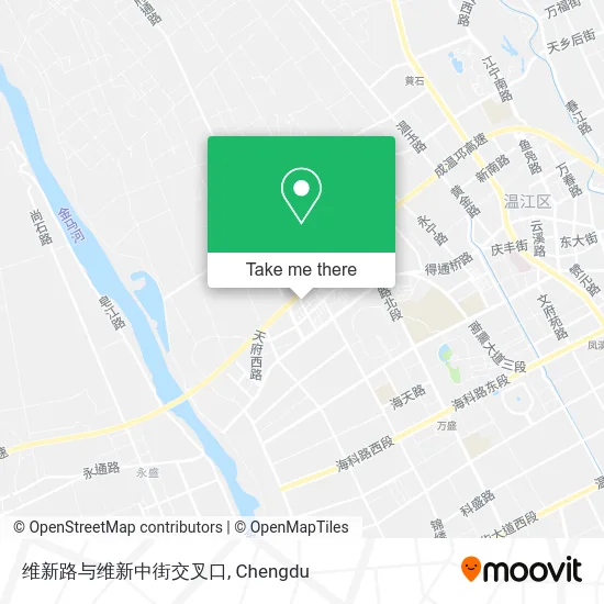 维新路与维新中街交叉口 map