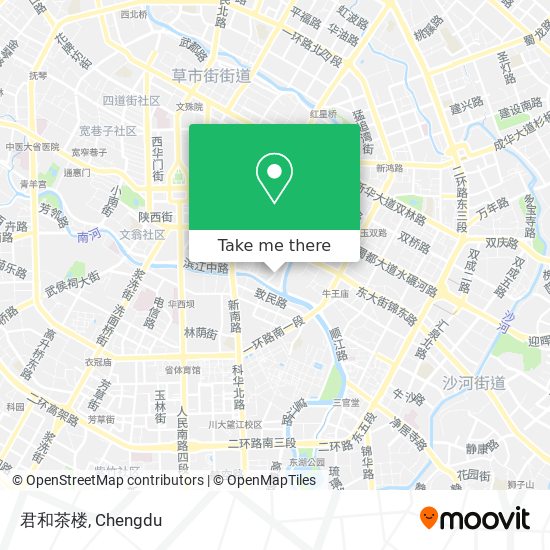 君和茶楼 map
