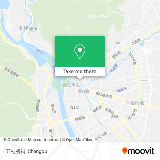 五桂桥街 map