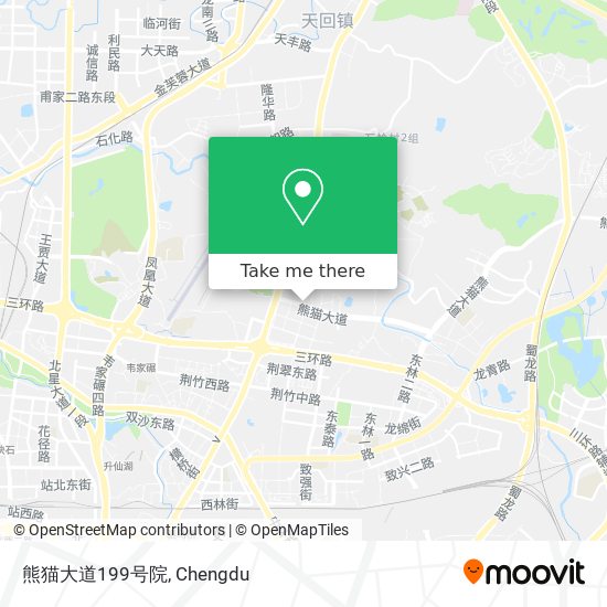 熊猫大道199号院 map