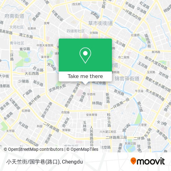 小天竺街/国学巷(路口) map