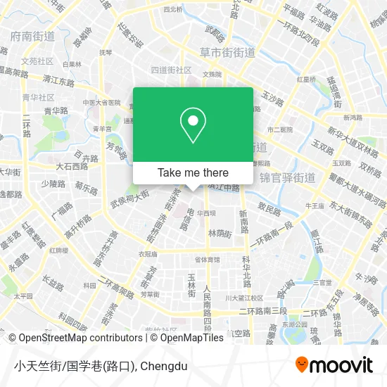 小天竺街/国学巷(路口) map