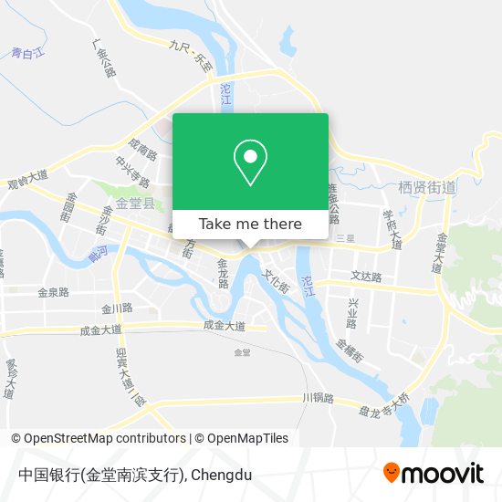 中国银行(金堂南滨支行) map