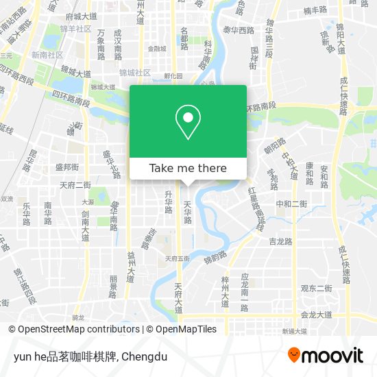 yun he品茗咖啡棋牌 map