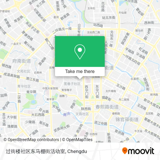 过街楼社区东马棚街活动室 map
