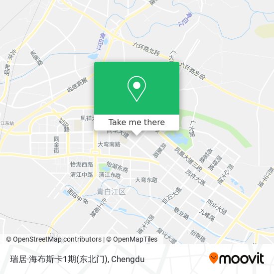 瑞居·海布斯卡1期(东北门) map