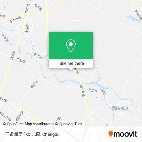 三道堰爱心幼儿园 map