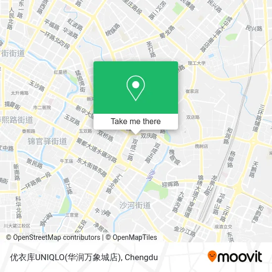 优衣库UNIQLO(华润万象城店) map