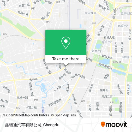 鑫瑞迪汽车有限公司 map