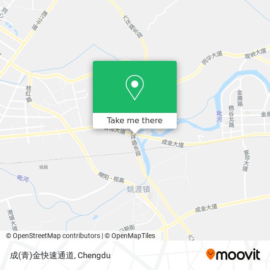 成(青)金快速通道 map
