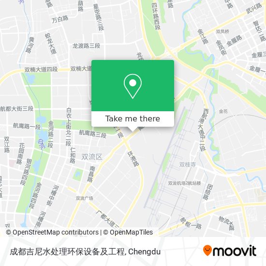 成都吉尼水处理环保设备及工程 map