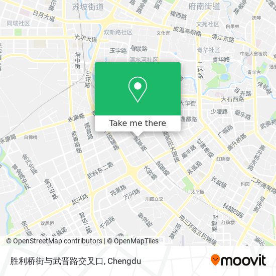 胜利桥街与武晋路交叉口 map