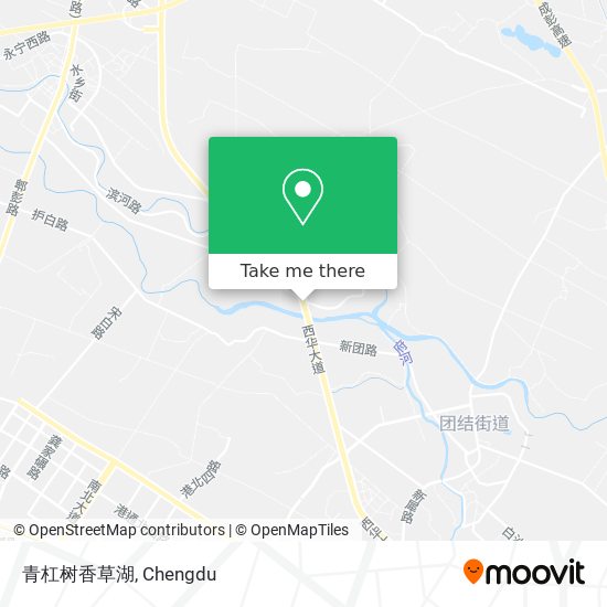 青杠树香草湖 map