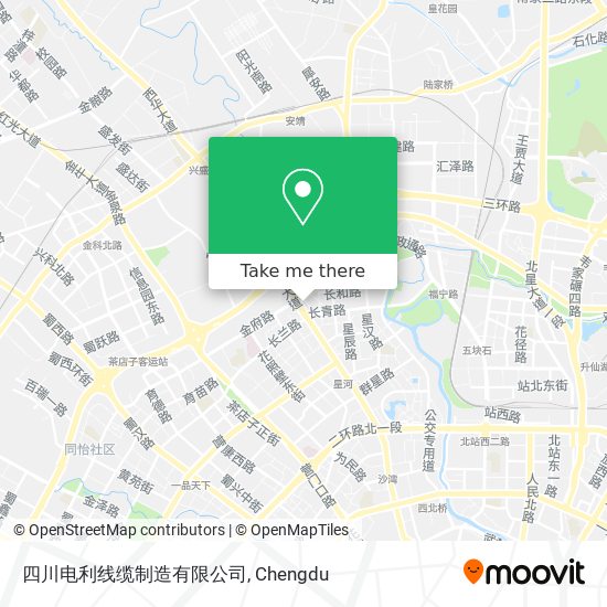 四川电利线缆制造有限公司 map