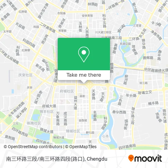 南三环路三段/南三环路四段(路口) map
