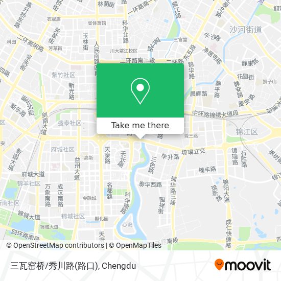 三瓦窑桥/秀川路(路口) map